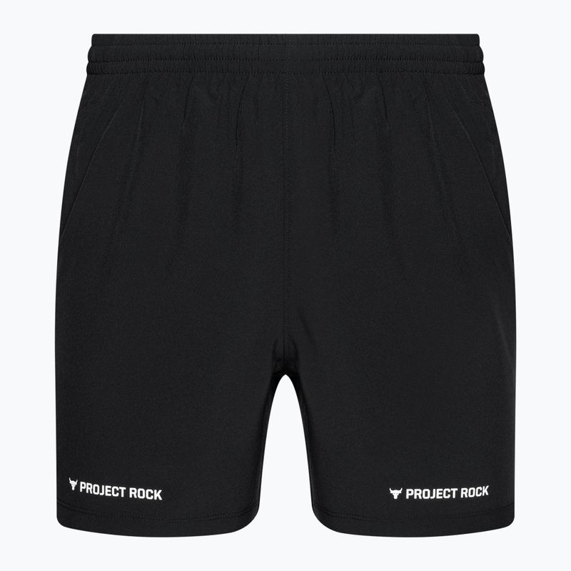 Pánské tréninkové kraťasy Under Armour Project Rock Ultimate 5" Training black/white