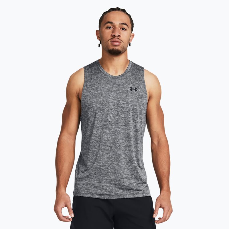 Pánské tréninkové tílko Under Armour Tech Tank castlerock/black