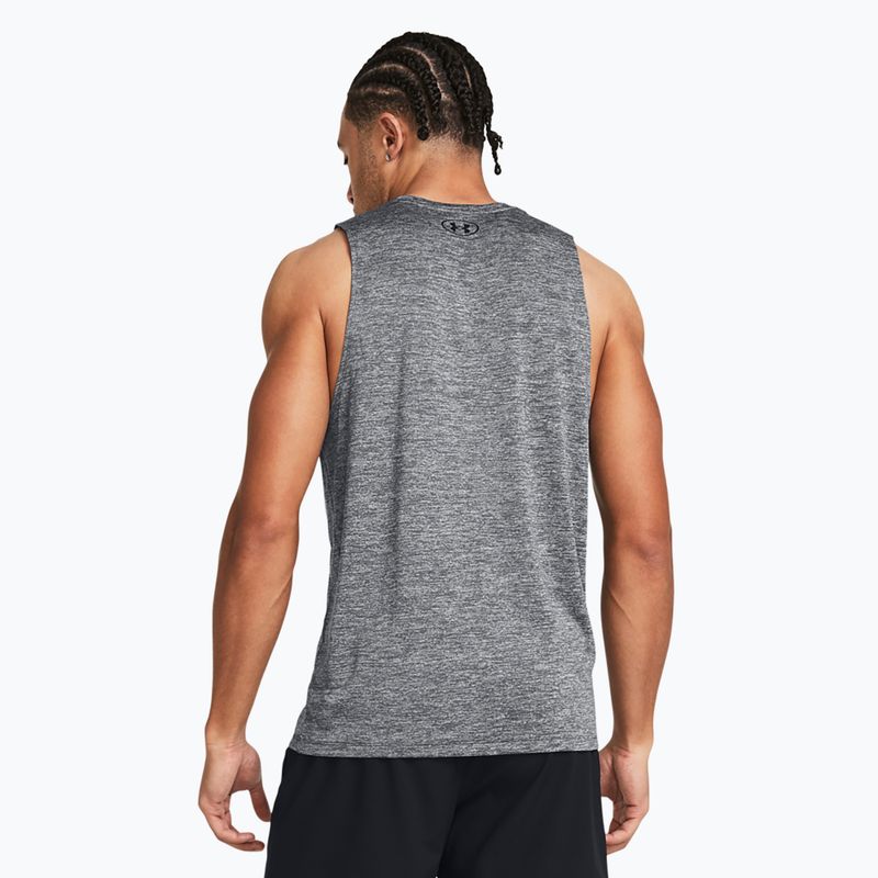 Pánské tréninkové tílko Under Armour Tech Tank castlerock/black 2