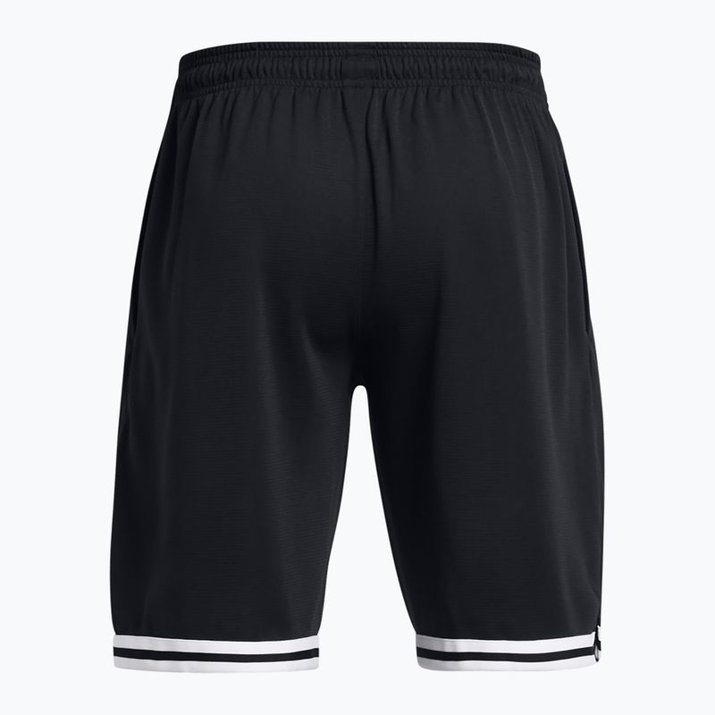 Pánské šortky Under Armour 10" Perimeter Short black/white 2