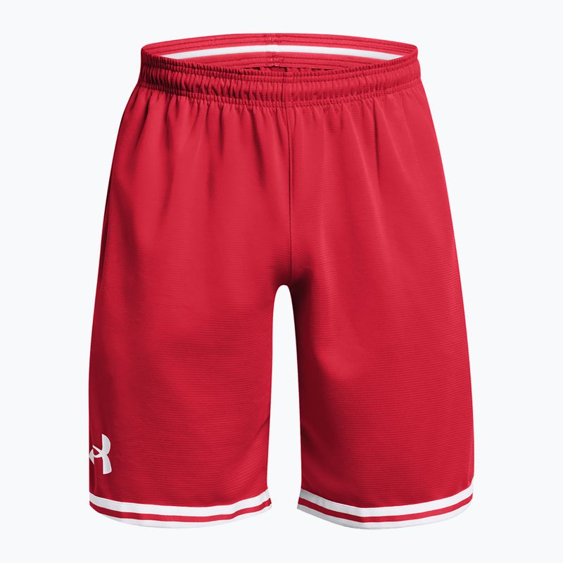 Pánské basketbalové šortky Under Armour 10" Perimeter Short red/white