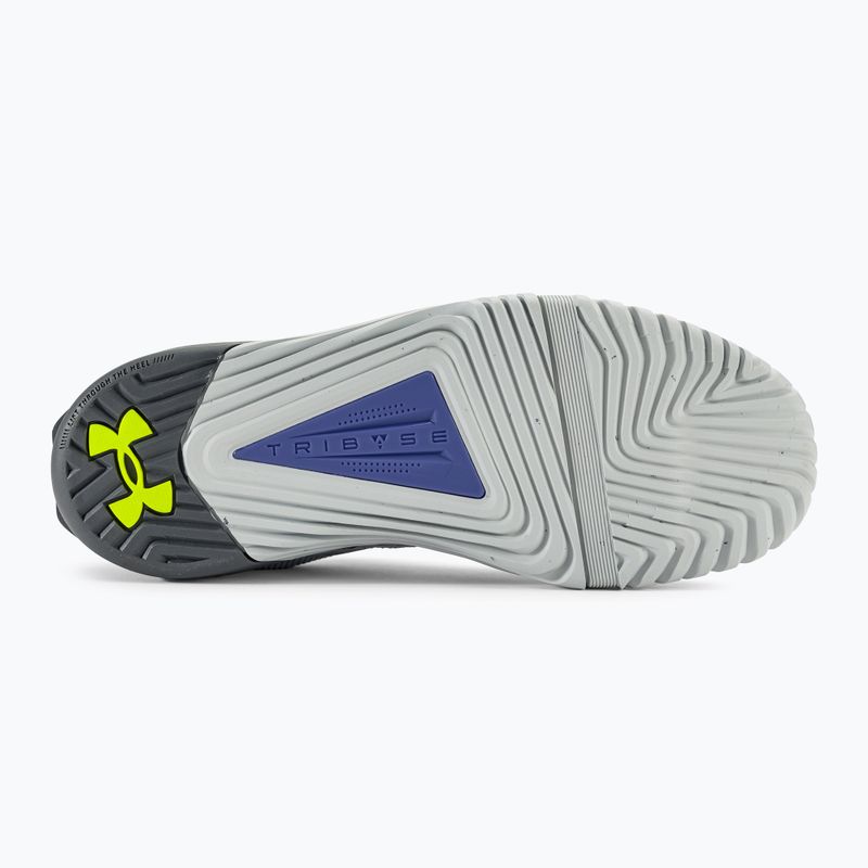 Pánské sportovní boty  Under Armour TriBase Reign 6 mod gray/starlight/high vis yellow 5