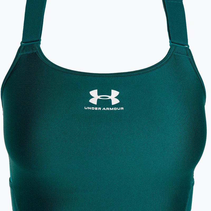 Fitness podprsenka Under Armour HG Armour High hydro teal/white 7