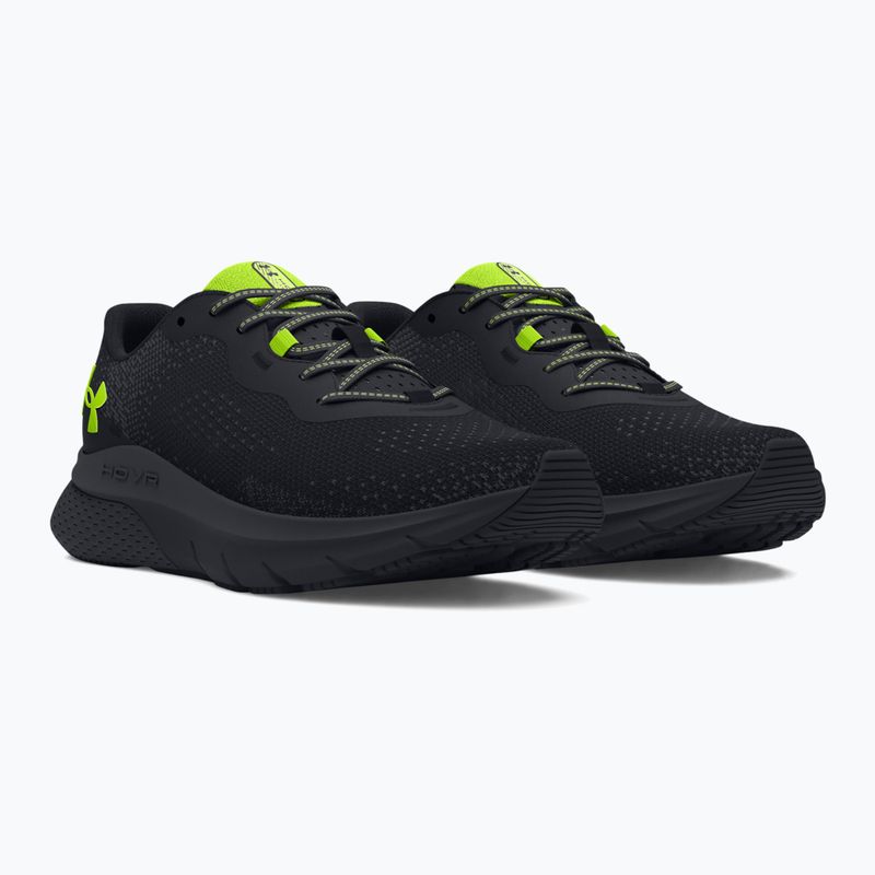 Pánské běžecké boty  Under Armour Hovr Turbulence 2 black/black/high vis yellow 7