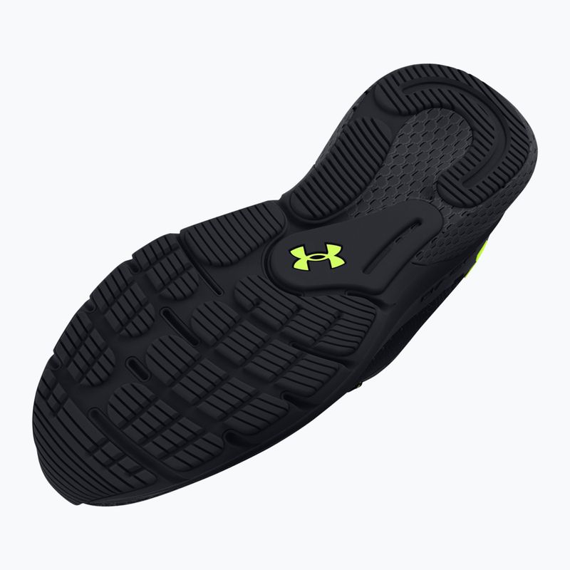 Pánské běžecké boty  Under Armour Hovr Turbulence 2 black/black/high vis yellow 11