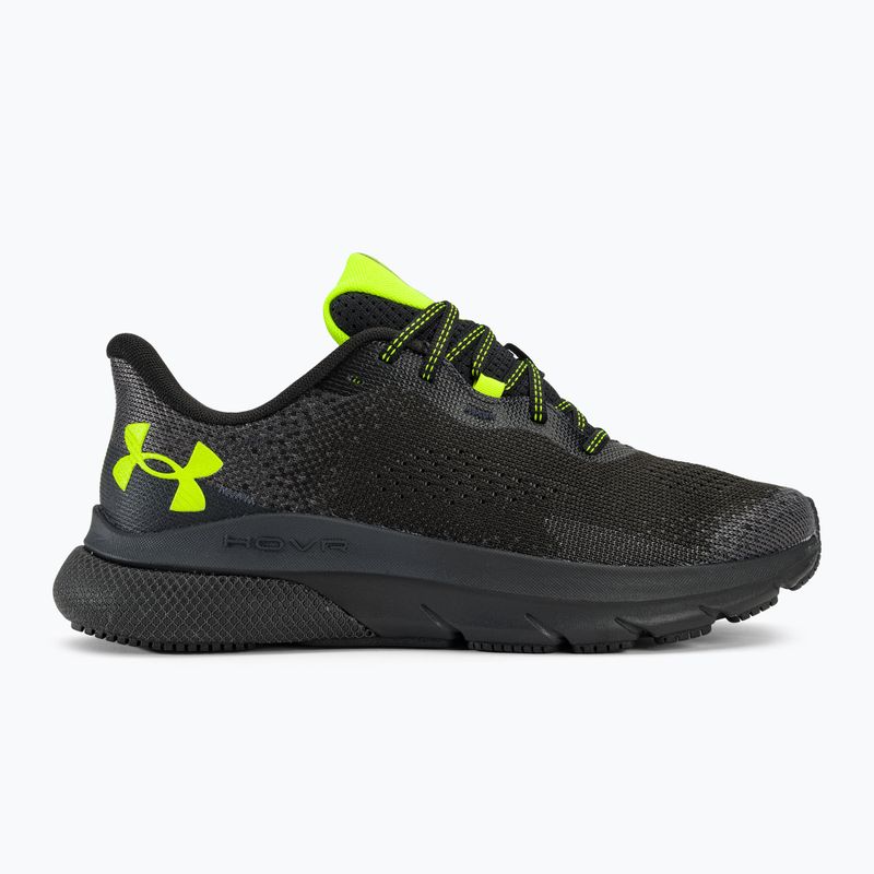Pánské běžecké boty  Under Armour Hovr Turbulence 2 black/black/high vis yellow 2