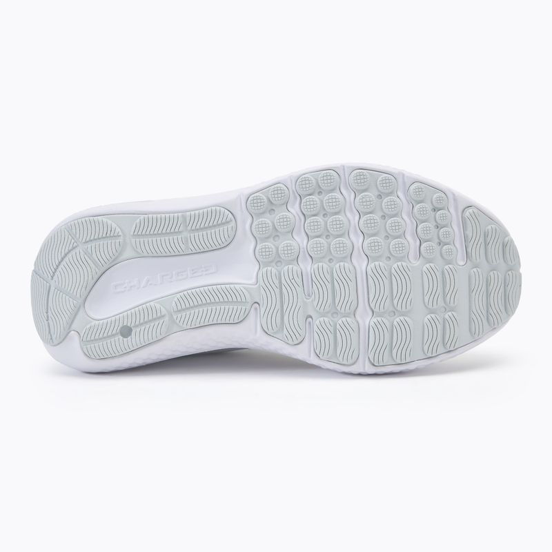 Dámské běžecké boty  Under Armour Charged Surge 4 white/distant gray/metallic silver 4
