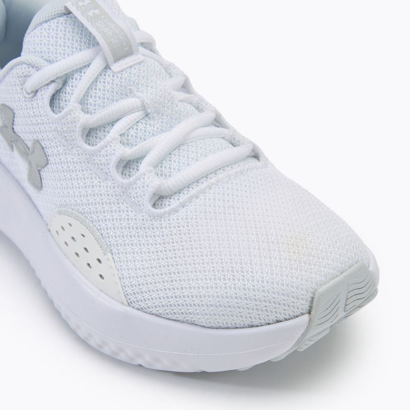 Dámské běžecké boty  Under Armour Charged Surge 4 white/distant gray/metallic silver 7