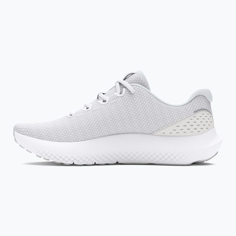 Dámské běžecké boty  Under Armour Charged Surge 4 white/distant gray/metallic silver 9
