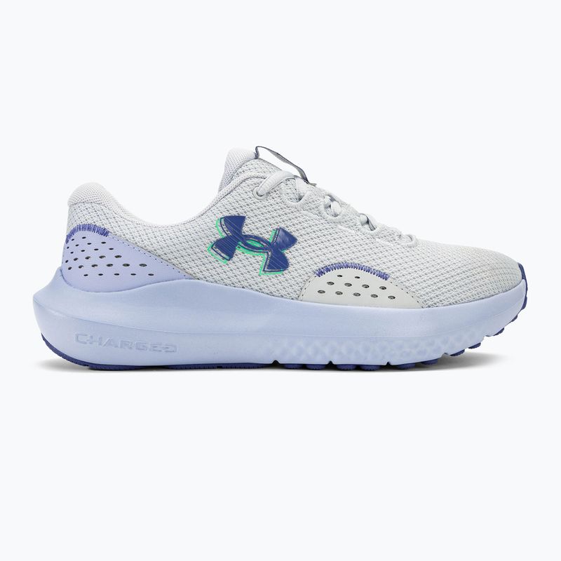 Dámské běžecké boty  Under Armour Charged Surge 4 halo gray/celeste/starlight 2