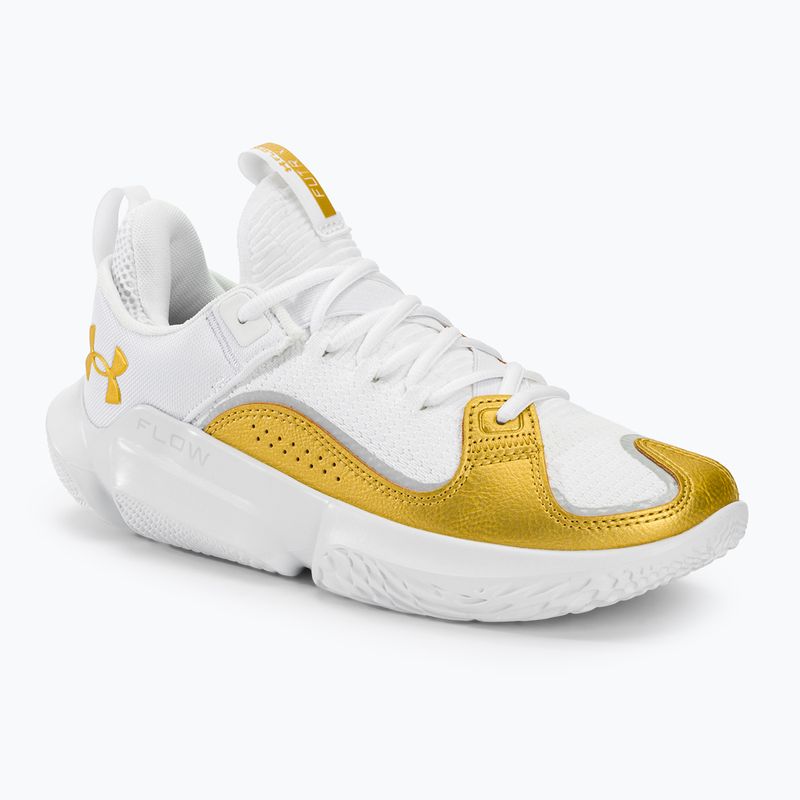 Basketbalové boty Under Armour Flow Futr X3 white/white/metallic gold