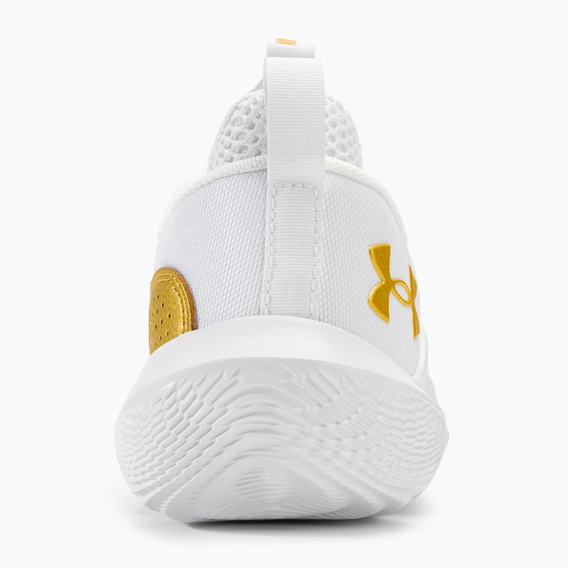 Basketbalové boty Under Armour Flow Futr X3 white/white/metallic gold 6