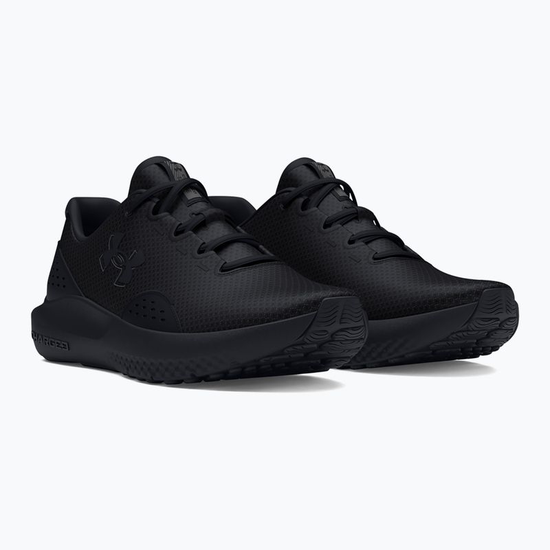 Pánské běžecké boty  Under Armour Charged Surge 4 black/black/black 10