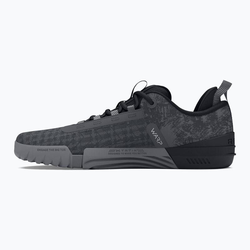 Pánské sportovní boty  Under Armour TriBase Reign 6 gray void/pitch gray/rush red 9