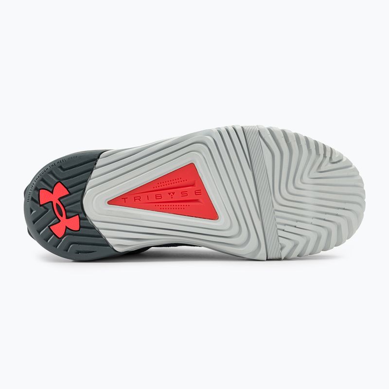 Dámské sportovní boty  Under Armour TriBase Reign 6 pitch gray/gray void/rush red 4