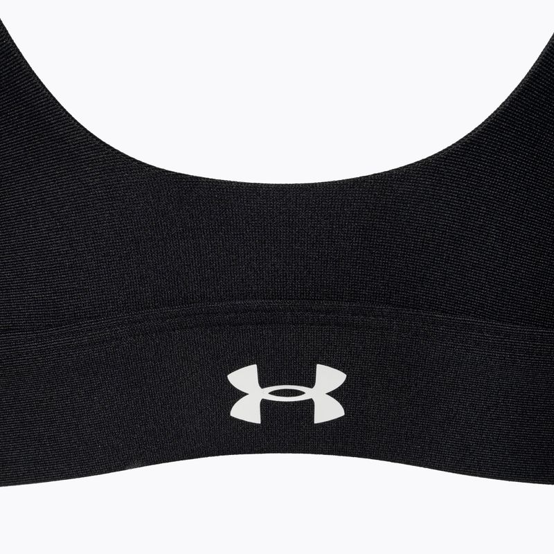 Fitness podprsenka Under Armour Infinity High Zip 2.0 black/white 5