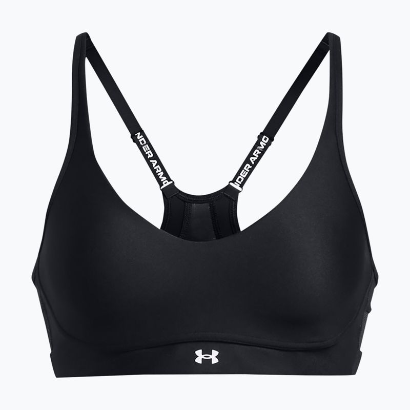 Fitness podprsenka  Under Armour Infinity Low 2.0 black/white 4