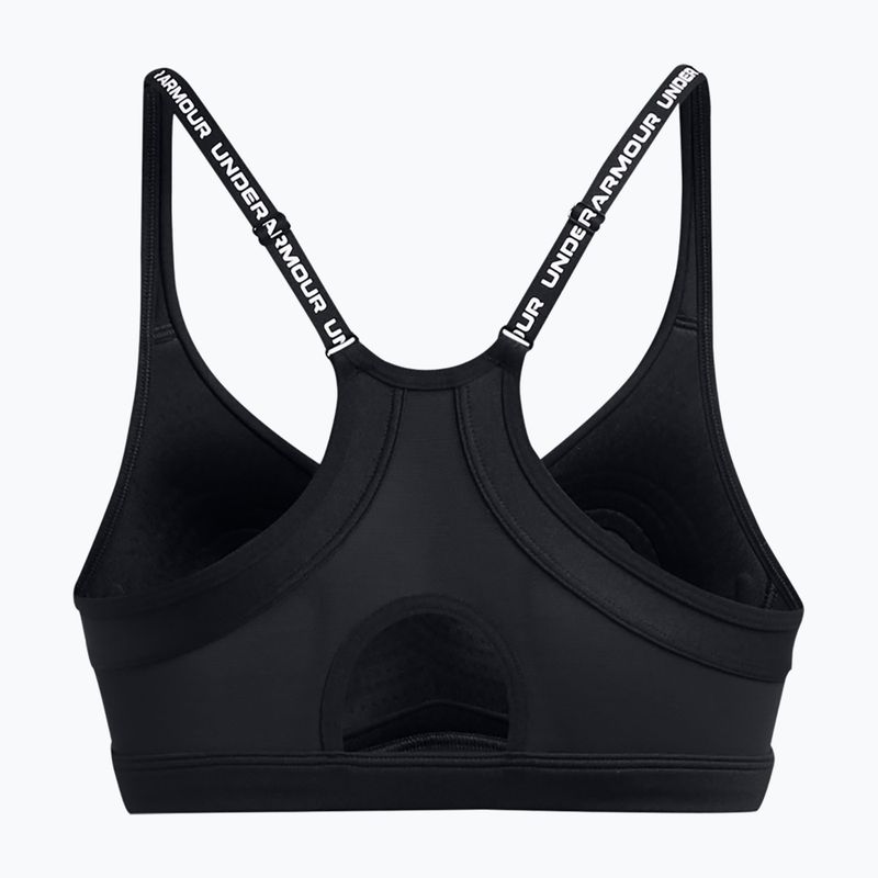 Fitness podprsenka  Under Armour Infinity Low 2.0 black/white 5