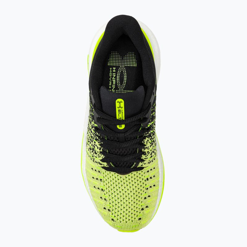 Dámské běžecké boty   Under Armour Infinite Elite black/sonic yellow/high vis yellow 5