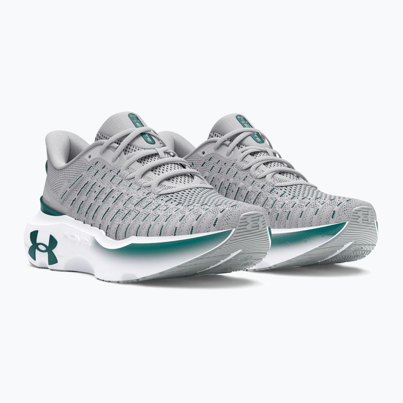 Pánské běžecké boty   Under Armour Infinite Elite halo gray/halo gray/hydro teal 10