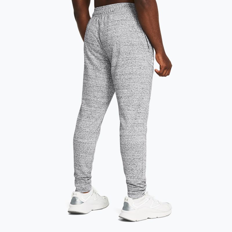 Pánské kalhoty  Under Armour Rival Terry Jogger mod gray light heather/onyx white 3