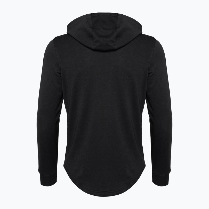 Pánská mikina Under Armour Rival Terry Graphic Hood black/castlerock 2