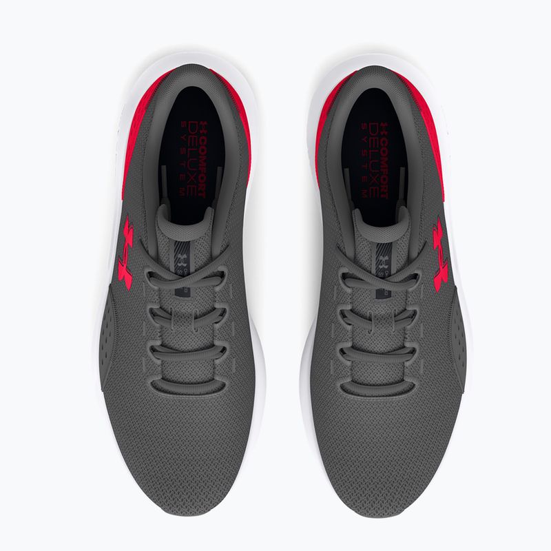 Pánské běžecké boty Under Armour Charged Surge 4 castlerock/red/red 5