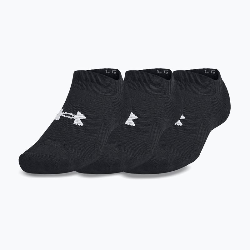 Ponožky Under Armour Training Cotton No Show 3 black/black/white 5