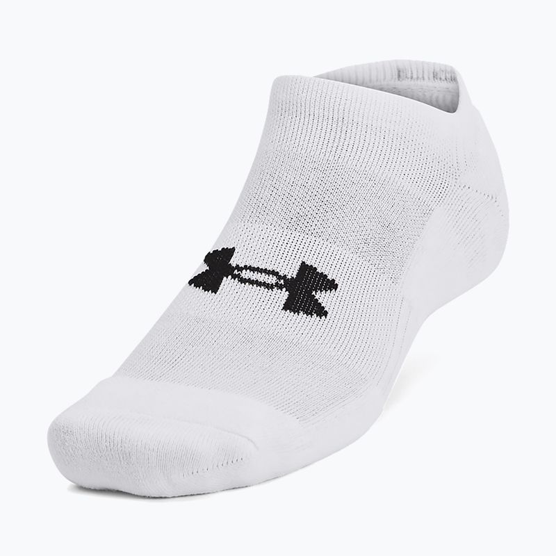Ponožky Under Armour Training Cotton No Show 3 páry white/white/black 5