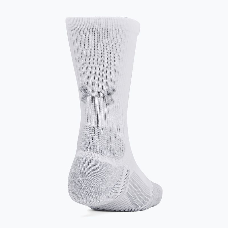 Ponožky Under Armour Perf Tech Pro 3 Pack Crew white/white/mod gray 3