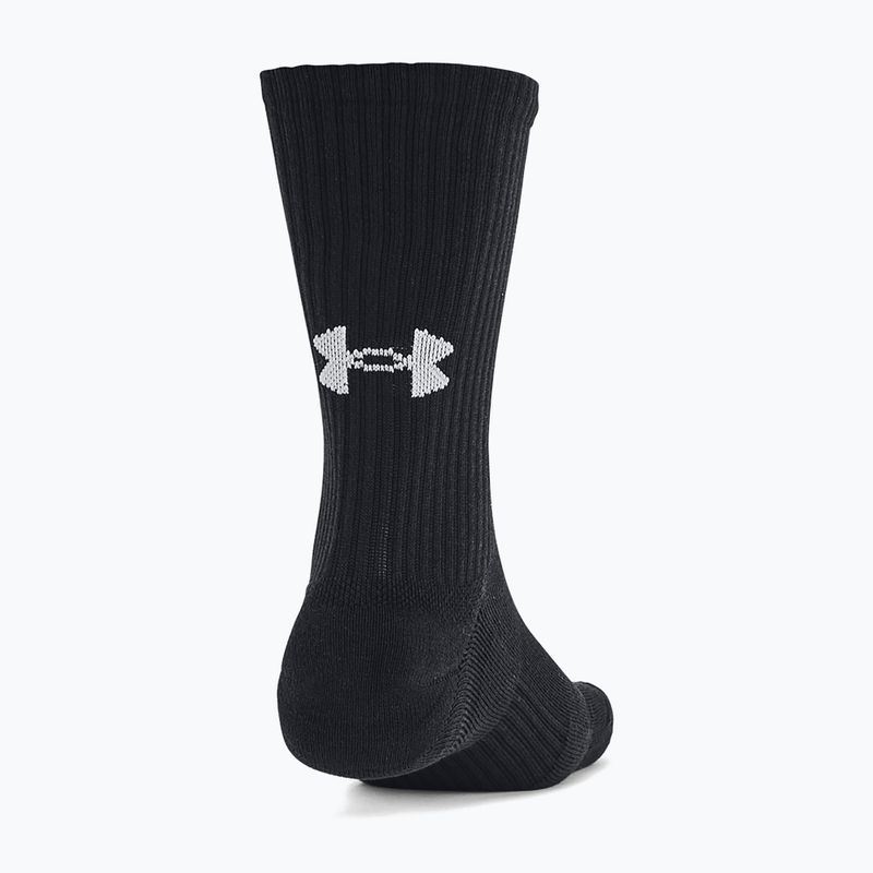 Ponožky Under Armour Training Cotton Crew 3 páry black/black/white 4
