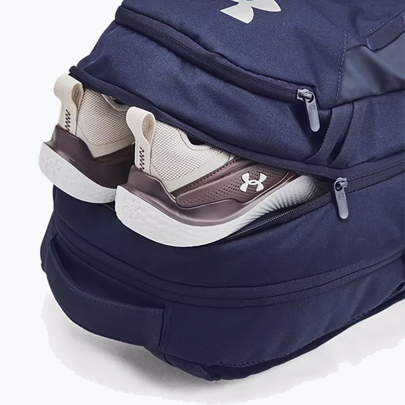 Batoh Under Armour Hustle 6.0 29 l midnight navy/midnight navy/metallic silver 5