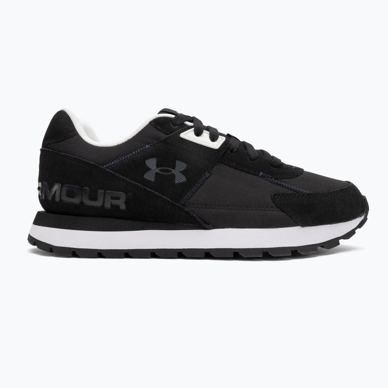 Pánské tréninkové boty Under Armour Essential Runner black/white/blach 2