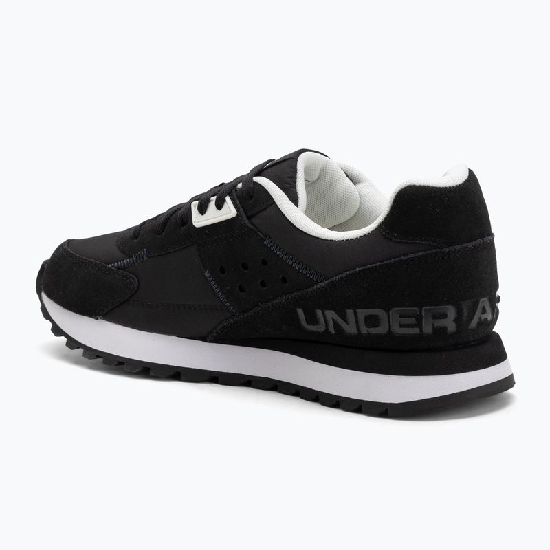 Pánské tréninkové boty Under Armour Essential Runner black/white/blach 3