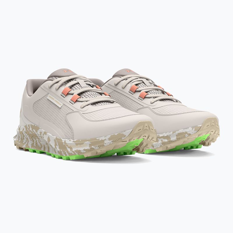 Dámské běžecké boty  Under Armour Charged Bandit Trail 3 gray matter/white clay/aero orange 10