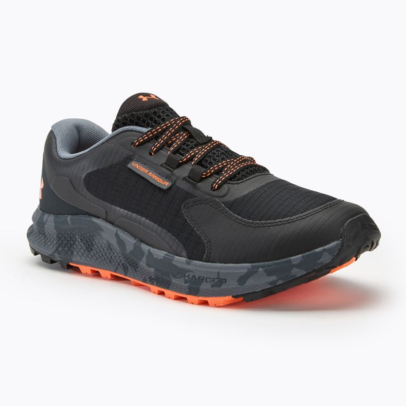 Pánské běžecké boty  Under Armour Charged Bandit Trail 3 black/black/orange blast