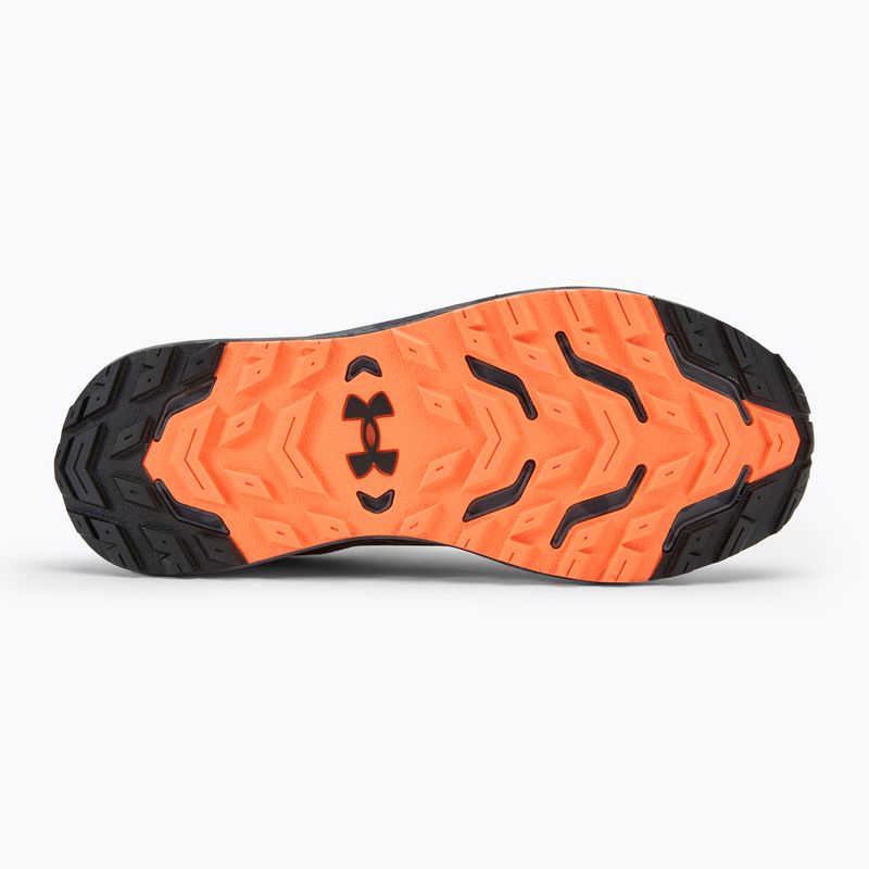 Pánské běžecké boty  Under Armour Charged Bandit Trail 3 black/black/orange blast 4