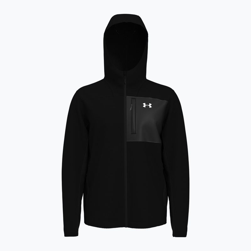 Pánská bunda  Under Armour Shield Hooded black/white