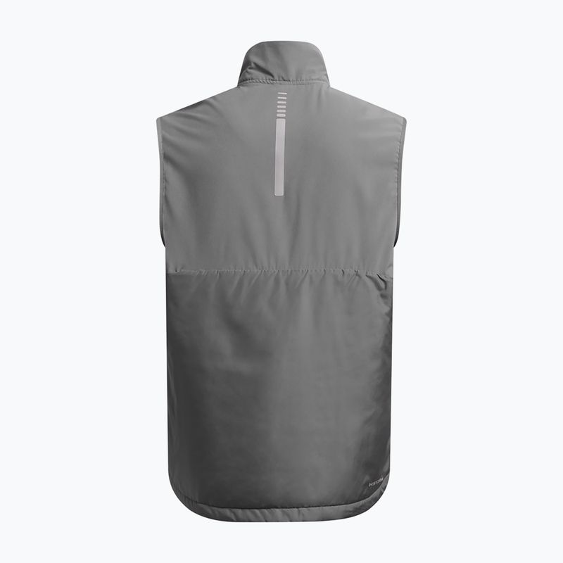 Pánská běžecká vesta Under Armour Storm Session Run Vest castlerock/reflective 4