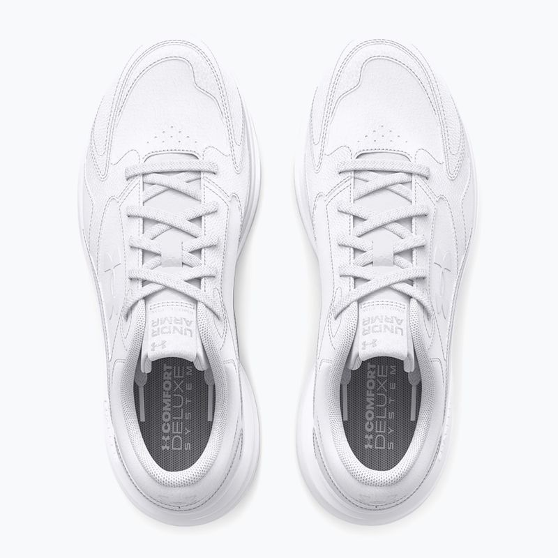 Dámské sportovní boty  Under Armour Edge Leather white/white/white 4