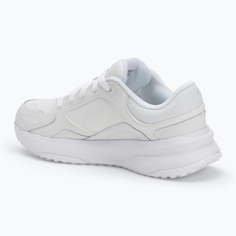 Dámské sportovní boty  Under Armour Edge Leather white/white/white 3