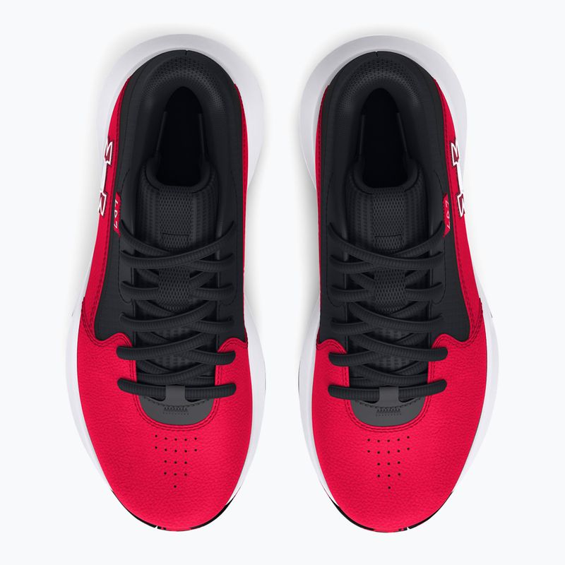 Dětské basketbalové boty Under Armour GS Lockdown 7 red/black/white 11