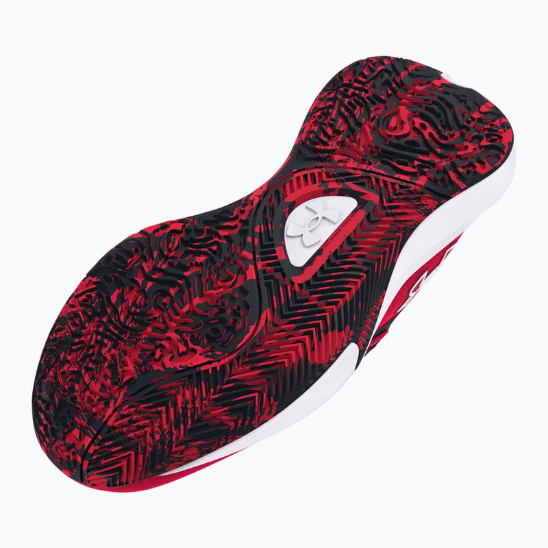 Dětské basketbalové boty Under Armour GS Lockdown 7 red/black/white 12