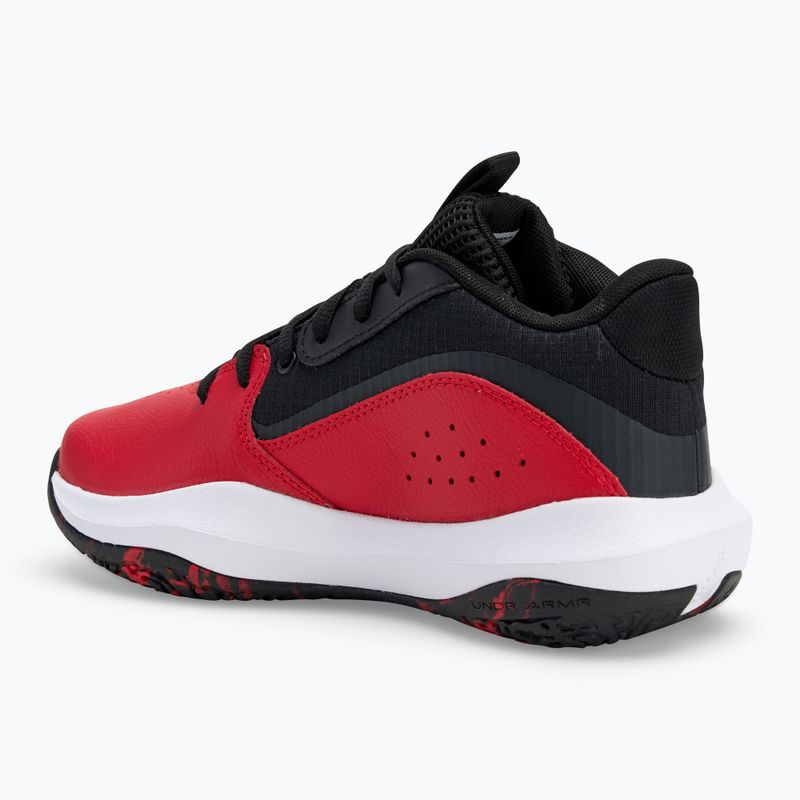 Dětské basketbalové boty Under Armour GS Lockdown 7 red/black/white 3