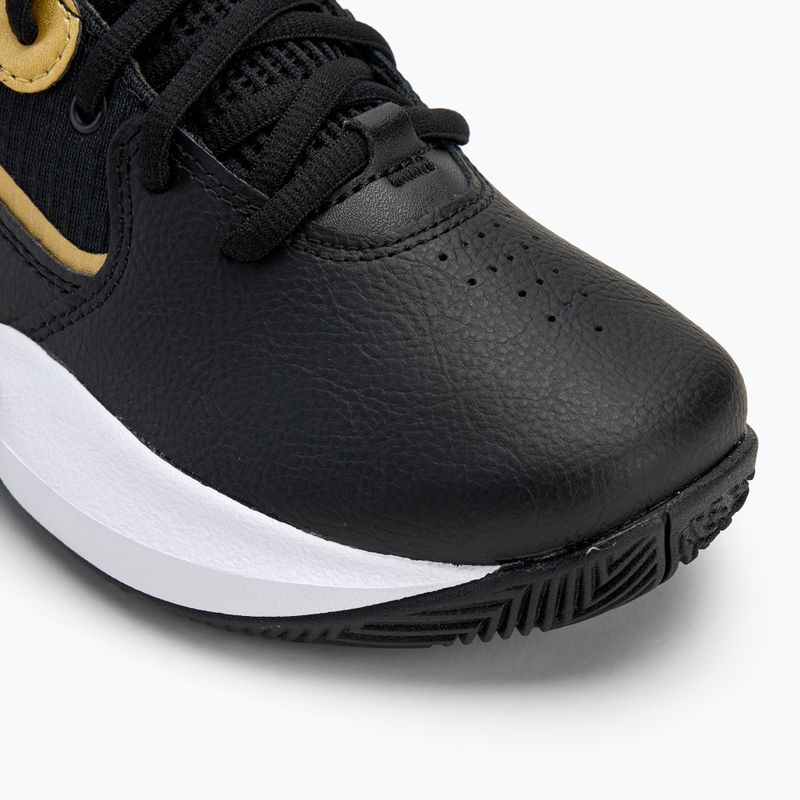 Dětské basketbalové boty Under Armour GS Lockdown 7 black/black/metallic gold 7