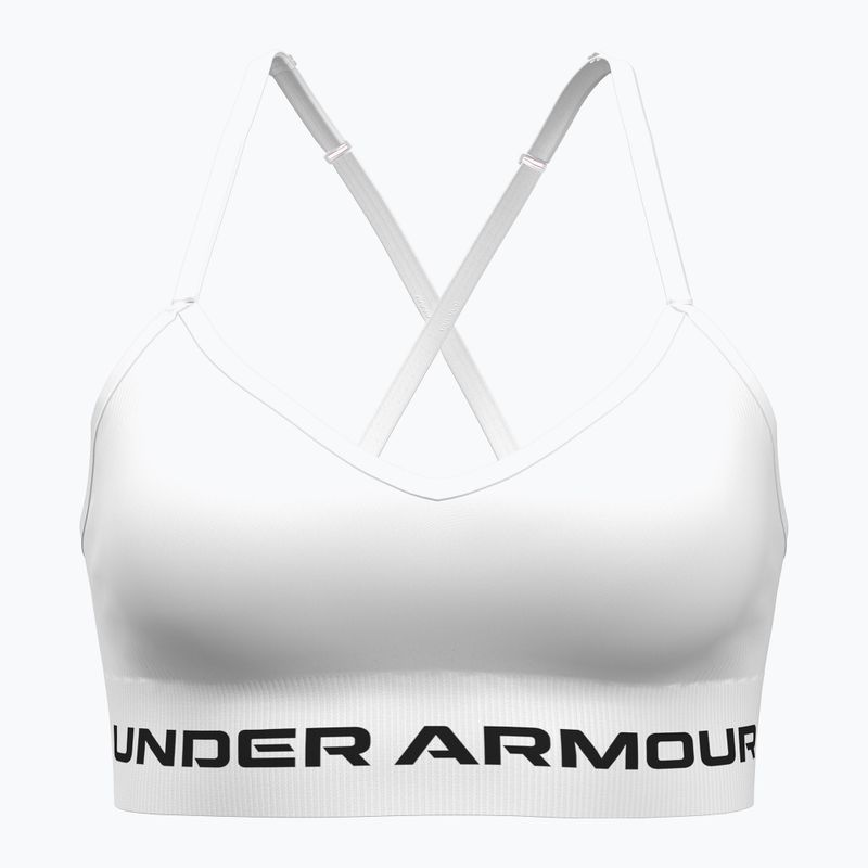 Sportovní podprsenka Under Armour Vanish Seamless Low white/black