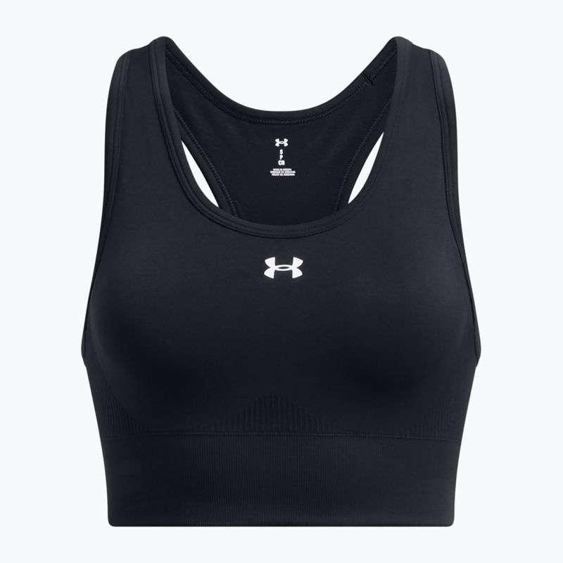 Fitness podprsenka  Under Armour Vanish Seamless Mid Branded black/white 3