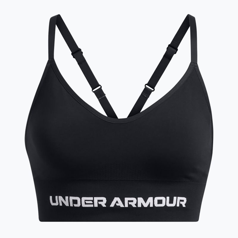 Fitness podprsenka Under Armour Vanish Seamless Low black / white 4