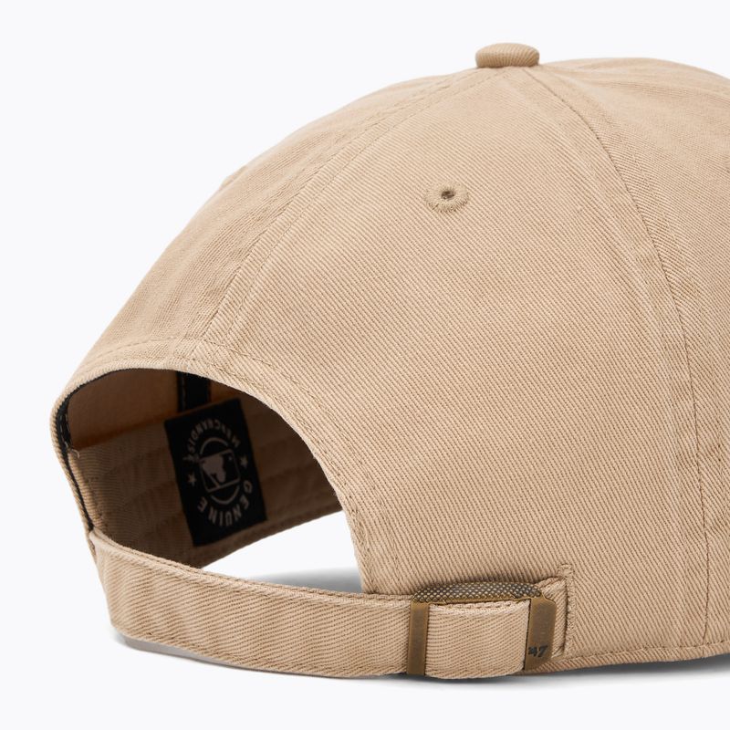 Kšiltovka 47 Brand MLB New York Yankees CLEAN UP W/No Loop Label khaki 4