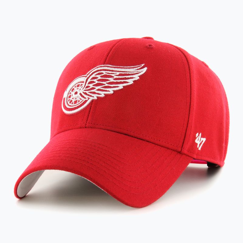 Kšiltovka 47 Brand NHL Detroit Red Wings Ballpark Snap MVP red